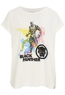 Koszulki i topy damskie - Recovered Marvel wielokolorowa czarna pantera damska koszulka chłopaka, wielobarwny, XL - miniaturka - grafika 1