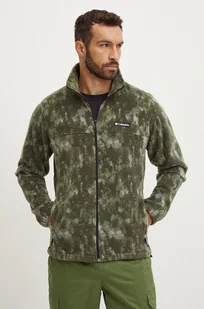Columbia bluza sportowa Steens Mtn Print kolor zielony wzorzysta - Bluzy męskie - miniaturka - grafika 1
