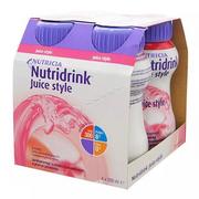 Żywienie medyczne - N.V.Nutricia NUTRIDRINK JUICE STYLE O SMAKU TRUSKAWKOWYM 4x200 ML 3057021 - miniaturka - grafika 1