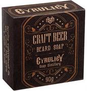 Kosmetyki do golenia - Cyrulicy Beard Soap Craft Beer Mydło do brody dla mężczyzn 90g - miniaturka - grafika 1