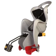 Foteliki rowerowe - Fotelik rowerowy BELLELLI Mr Fox Relax Srebrny - miniaturka - grafika 1