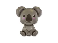 Urodziny dziecka - Flexmetal Balloons Balon foliowy Koala - 30 cm - 1 szt. 901798 - miniaturka - grafika 1