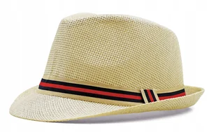 Letni kapelusz męski beżowy TRILBY 13 Pako Jeans - Czapki męskie - miniaturka - grafika 1