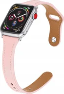Akcesoria do smartwatchy - PASEK SKÓRZANY do APPLE WATCH 1 2 3 4 5 6 7 SE - miniaturka - grafika 1