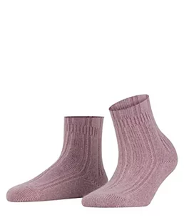 FALKE Kobiety Skarpety Bedsock W SO Angora ciepłe miękkie 1 Para, Czerwony (Brick 8770), 35-38 - Skarpetki damskie - miniaturka - grafika 1