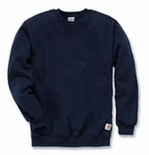Bluzy męskie - Bluza Carhartt Midweight Crewneck New Navy - miniaturka - grafika 1