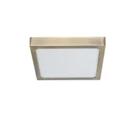Lampy sufitowe - Prezent 49062 - LED Plafon LENYS LED/9W/230V 4000K 12x12 cm mosiądz - miniaturka - grafika 1