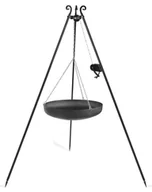 Grille - Wok na trójnogu z kołowrotkiem 180 cm, stal naturalna 70 cm - miniaturka - grafika 1