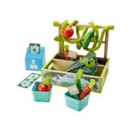 Zabawy w naśladowanie dorosłych - Fisher Price Price Price Supermarket stragan farma z warzywami GGT62 - miniaturka - grafika 1