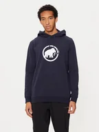 Bluzy męskie - Mammut Bluza 1014-04391 Granatowy Regular Fit - miniaturka - grafika 1