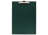 Deski z klipsem - Deska clipboard A4 ciemno zielona Tres - miniaturka - grafika 1