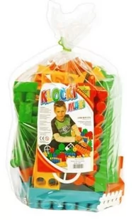 Maxi Baczek Klocki zestaw średni 80 elementów ZS 0526 ZS 0526 - Klocki - miniaturka - grafika 1