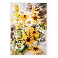 Dywany - Żółty dywan odpowiedni do prania 160x230 cm New Carpets – Oyo home - miniaturka - grafika 1
