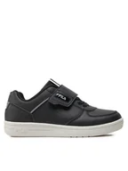 Buty dla dziewczynek - Fila Sneakersy C. Court Velcro Kids FFK0120 Czarny - miniaturka - grafika 1