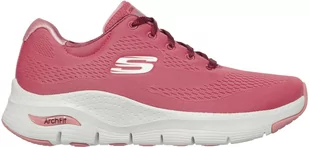 Buty treningowe damskie Skechers Arch Fit Big Appeal sneakersy różowe (149057-ROS) - Sneakersy damskie - miniaturka - grafika 1