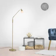 Lampy stojące - Lampa stojąca Paul Neuhaus Pino, matowy mosiądz - miniaturka - grafika 1