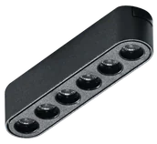 Lampy pozostałe - Lampa sufitowa do systemu szynowego Sangria AZ5274 LED 6W 1-faz czarna - miniaturka - grafika 1