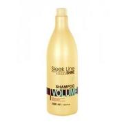 Szampony do włosów - Stapiz Sleek Line Repair Volume Shampoo szampon do włosów z jedwabiem zwiększający objętość 1000ml - miniaturka - grafika 1