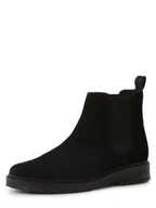 Botki męskie - Clarks Kozaki ze skóry Mężczyźni skóra czarny jednolity, 9.5 - miniaturka - grafika 1