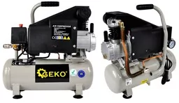 Geko Kompresor olejowy 8l 1km 8bar mini sprężarka G80316 - Sprężarki i kompresory - miniaturka - grafika 1