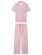 Piżamy damskie - women'secret Damska koszula nocna Capri Piżama 100% bawełna różowa sąsiadka blond zestaw piżamowy, pomarańczowy, XL, pomarańczowy, XL - miniaturka - grafika 1