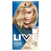 Farby do włosów i szampony koloryzujące - Schwarzkopf Live Intense Colour farba do włosów B10 Cool Blonde - miniaturka - grafika 1