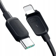 Kable USB - Kabel USB Joyroom Kabel Joyroom Multi-Color Series A14 USB-C / Lightning 20W 1.2 m - czarny - miniaturka - grafika 1