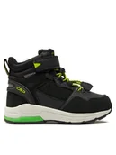 Buty dla chłopców - CMP Sneakersy Kids Hadil Lifestyle Shoes Wp 3Q84524 Czarny - miniaturka - grafika 1