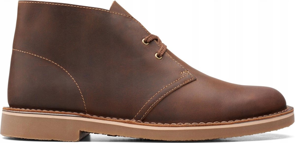 CLARKS BUSHCARE TRZEWIKI MĘSKIE SKÓRA NATURALNA BRĄZOWE 43 26LA