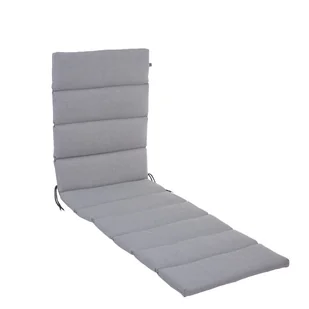 Patio Poduszka na leżak 63x193x5 cm Madera jasna szara - Poduszki ogrodowe - miniaturka - grafika 1