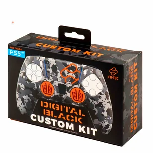 Silikonowa Skóra Z Uchwytem Kciuka - Cyfrowy Kamuflaż Fr-Tec Ps5 - Akcesoria do Playstation - miniaturka - grafika 1