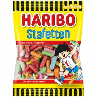 Haribo Żelki Stafetten Lukrecja z Niemiec - Żelki - miniaturka - grafika 1