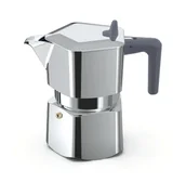 Zaparzacze i kawiarki - PEZZETTI PENTAEXPRESS Aluminiowa kawiarka (3 filiżanki) - Srebrny - miniaturka - grafika 1