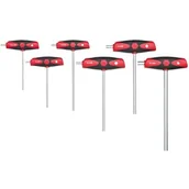 Klucze i nasadki - Wiha Zestaw kluczy imbus z rękojeścią ComfortGrip. 26247 - miniaturka - grafika 1