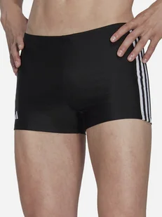 Kąpielówki bokserki męskie Adidas 3Stripes Boxer HT2073 8 Czarne (4066745165288) - Kąpielówki męskie - miniaturka - grafika 1