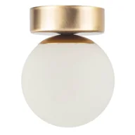 Lampy sufitowe - Plafon do gabinetu Perla 40775 Sigma kula bubble biała złota - miniaturka - grafika 1