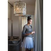 Lampy sufitowe - Elstead Lighting średnica 40,6 cm lampa wisząca Gemma - miniaturka - grafika 1