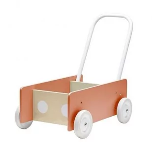 Kids Concept Pchacz drewniany Kids Concept morelowy 1000280 - Pchacze - miniaturka - grafika 1