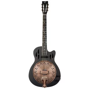 Ortega RRG40CE-DBK Distressed Black - Gitary akustyczne - miniaturka - grafika 1