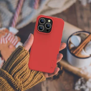 Nillkin Super Frosted Shield Pro etui iPhone 14 Pro pokrowiec na tył plecki czarny - Etui i futerały do telefonów - miniaturka - grafika 15