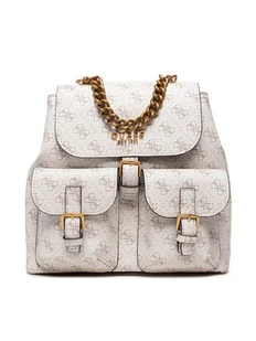 Guess Plecak No Limit Flap Backpack HWSB84 86320 Beżowy - Plecaki - miniaturka - grafika 1
