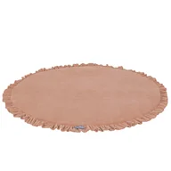 Maty edukacyjne - ﻿Piankowa Mata do zabawy welurowa róż pustyni XL DLA DZIECI - miniaturka - grafika 1