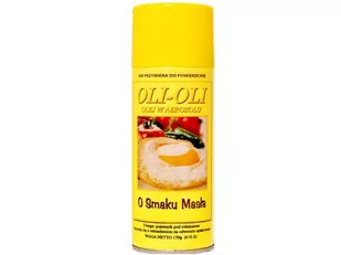 Oli-Oli olej rzepakowy o smaku masla spray 170 g - Produkty specjalne dla sportowców - miniaturka - grafika 1