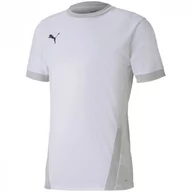 Koszulki męskie - Koszulka męska Puma teamGOAL 23 Jersey biała 704171 04 - miniaturka - grafika 1