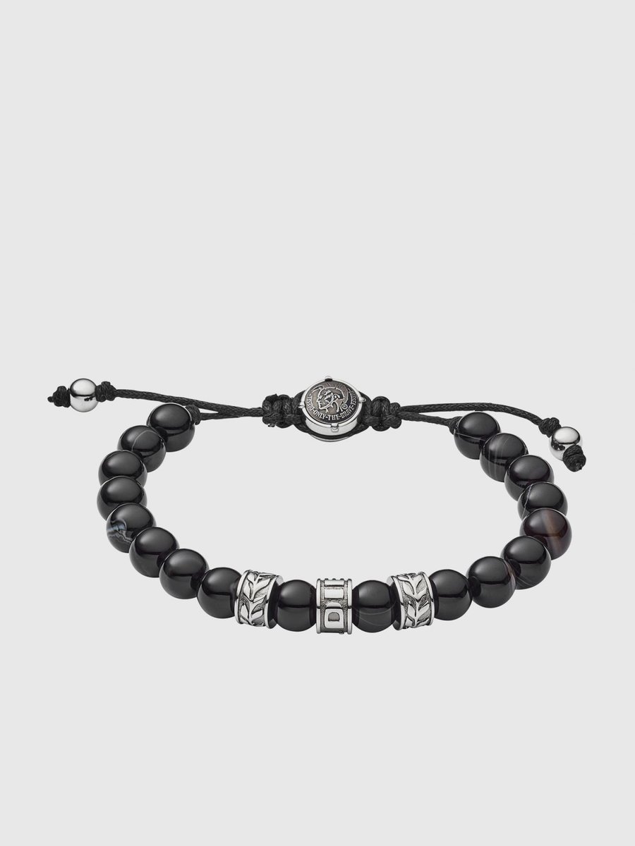 bracciale uomo diesel time frames dx1101 black
