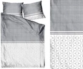 Pościel - Bielbaw Pościel bawełniana Sydney Gray - miniaturka - grafika 1