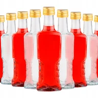Domowy wyrób alkoholu - 50x butelka Ukrainka 100ml na likiery soki syrop nalewki BUTELKI + ZAKRĘTKI - miniaturka - grafika 1