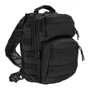 Mil-Tec US Assault Pack One Strap Small, czarny, s - Plecaki - miniaturka - grafika 3