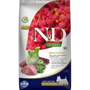Farmina N&D Quinoa Dog Adult Mini Digestion 2.5 kg - Sucha karma dla psów - miniaturka - grafika 1