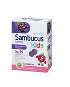 Przeziębienie i grypa - Sambucus Kids lizaki 5 sztuk - miniaturka - grafika 1